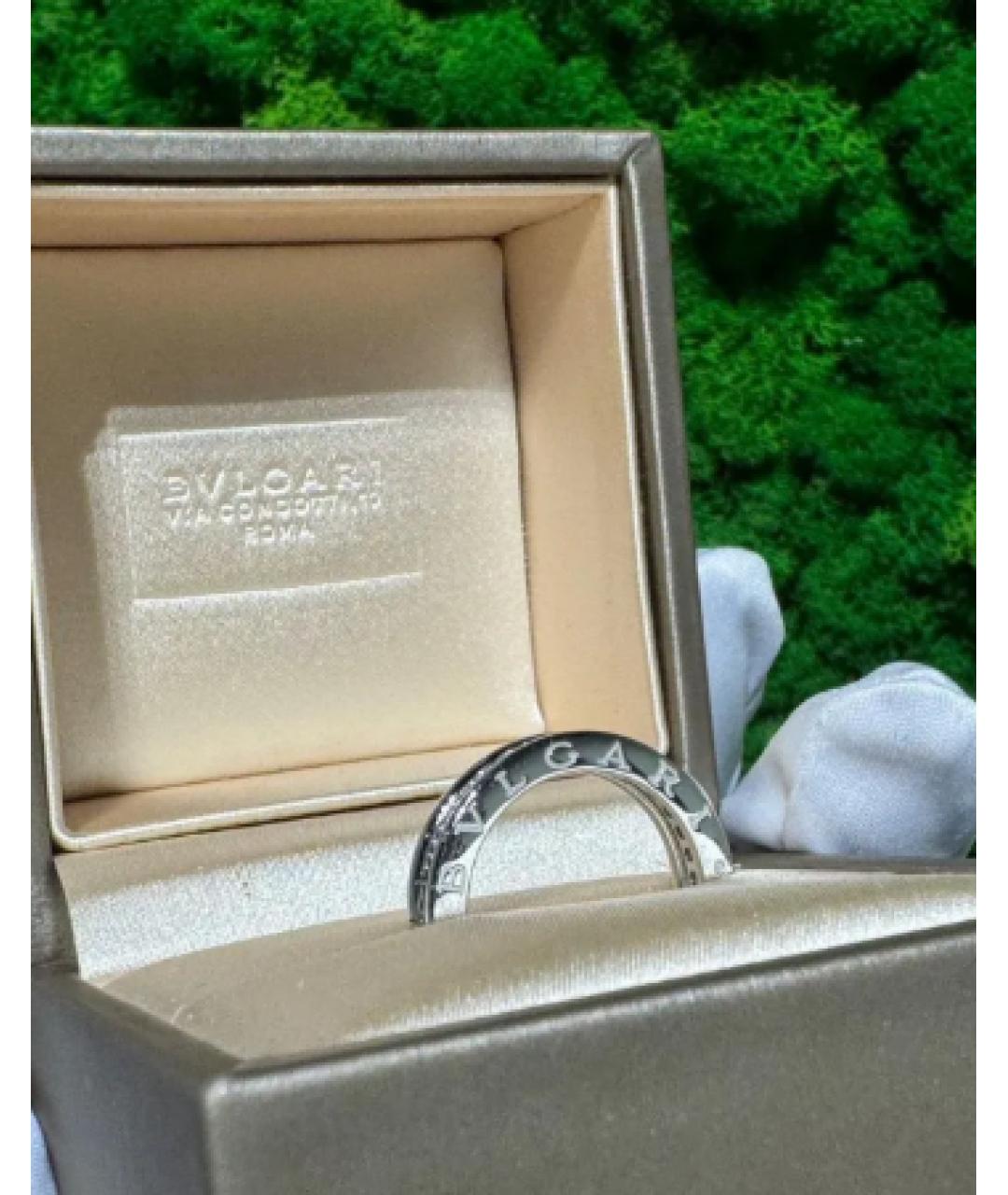 BVLGARI Белое кольцо из белого золота, фото 5