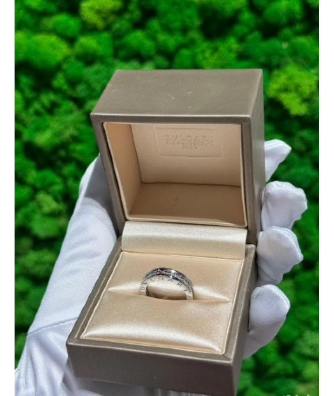 BVLGARI Белое кольцо из белого золота, фото 3