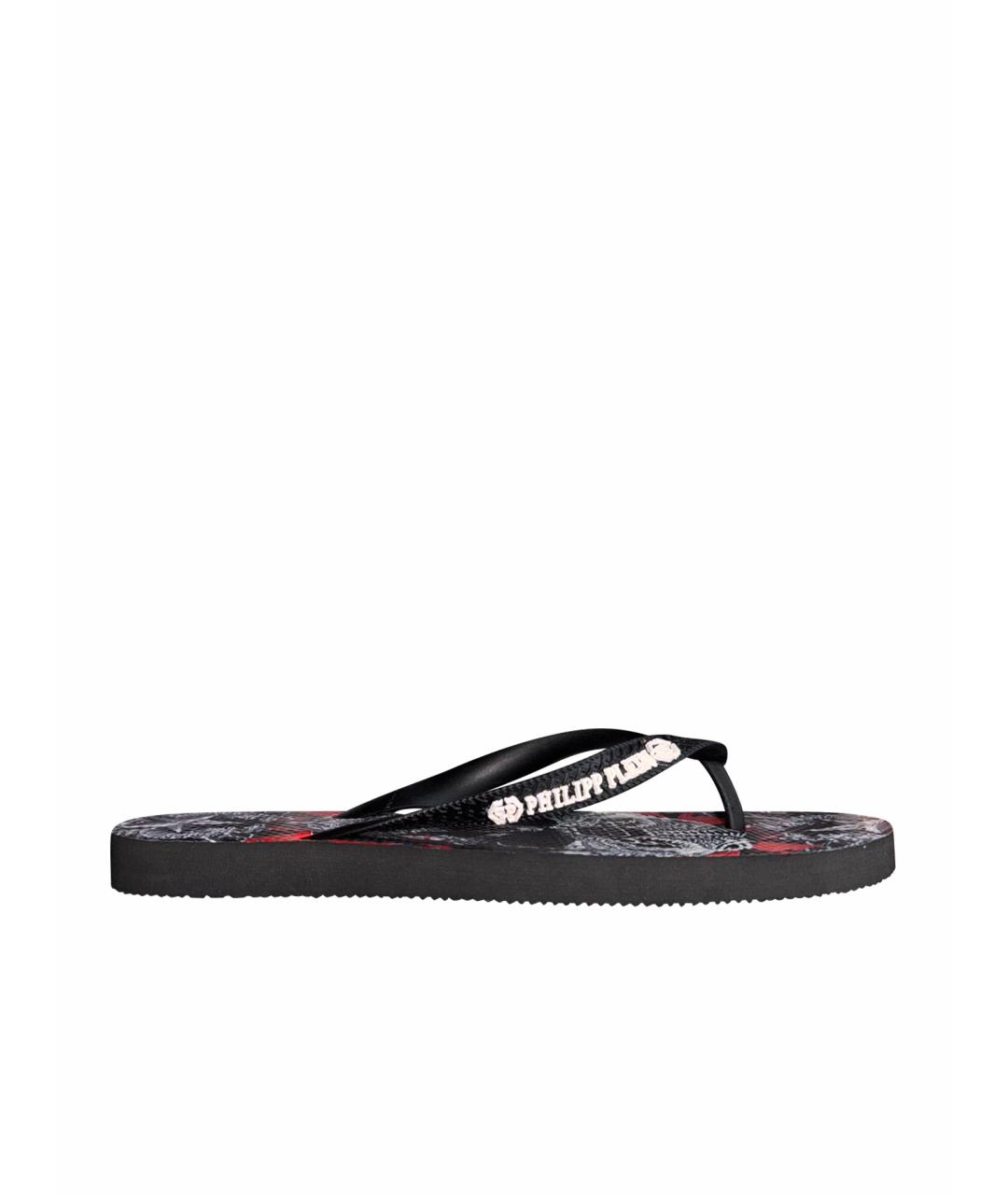 PHILIPP PLEIN Мульти шлепанцы, фото 1