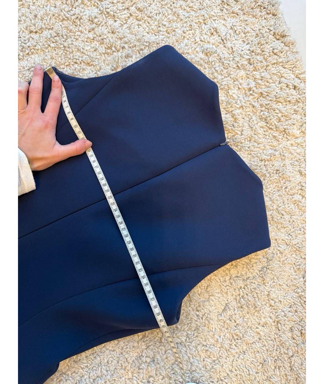 SI-JAY Синее полиамидовое платье, фото 5