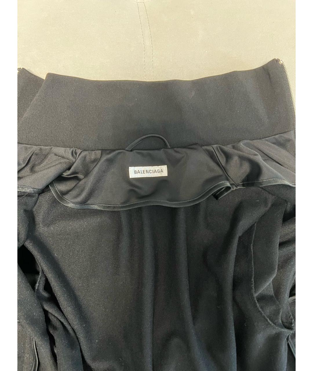 BALENCIAGA Черная спортивная куртка, фото 3