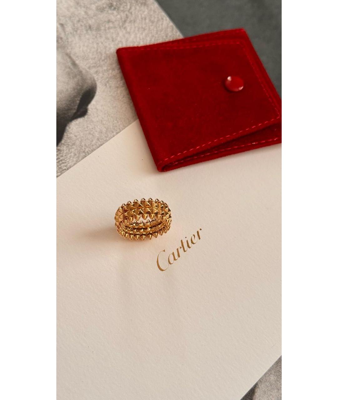 CARTIER Желтое кольцо из желтого золота, фото 3