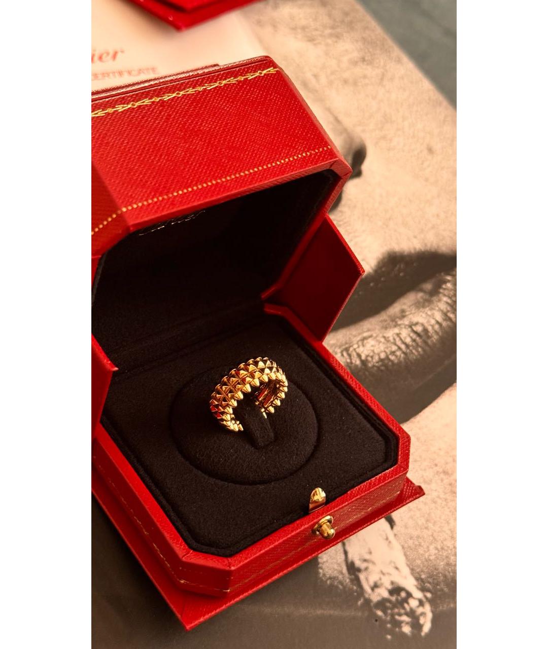 CARTIER Желтое кольцо из желтого золота, фото 5