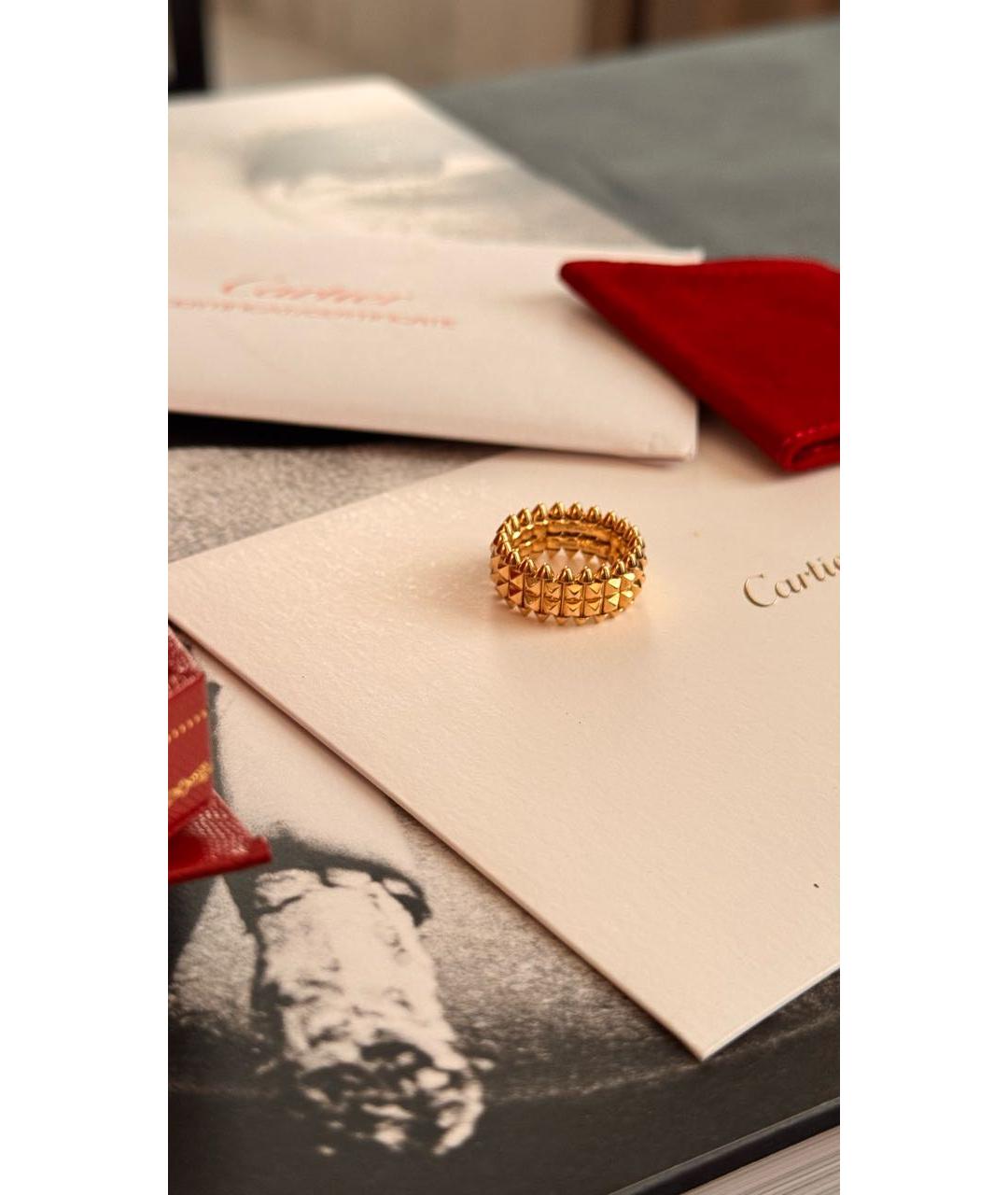 CARTIER Желтое кольцо из желтого золота, фото 6