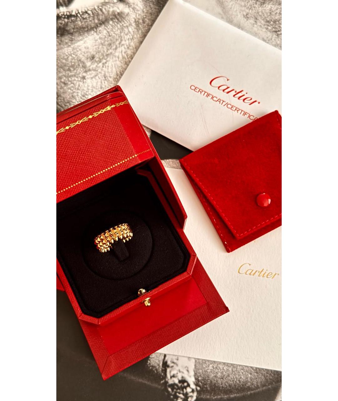 CARTIER Желтое кольцо из желтого золота, фото 2