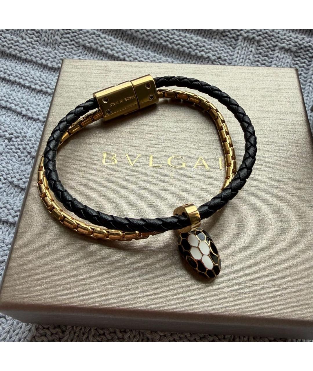 BVLGARI Черный браслет, фото 4