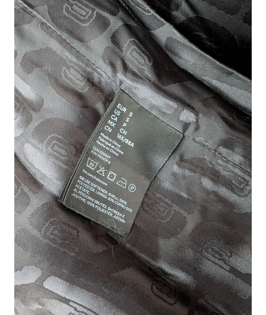 PACO RABANNE Коричневая полиэстеровая шуба, фото 6