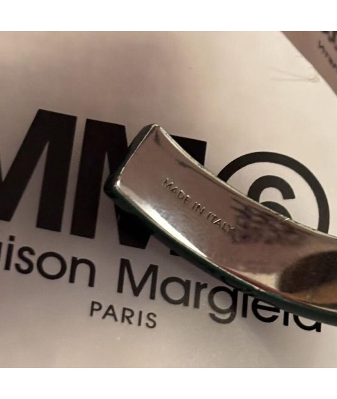 MAISON MARGIELA Зеленый латунный браслет, фото 3