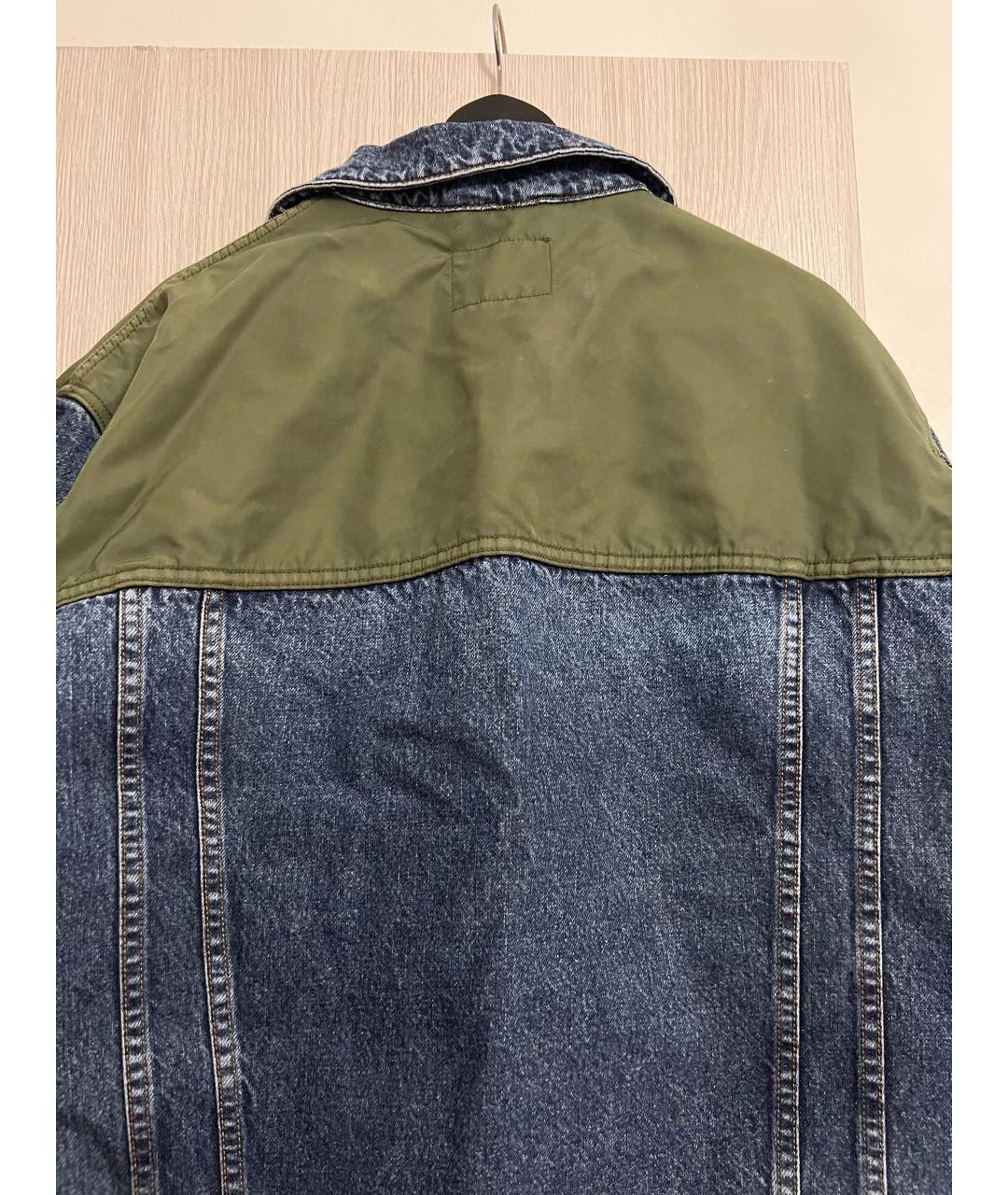 HUGO Синяя деним куртка, фото 3