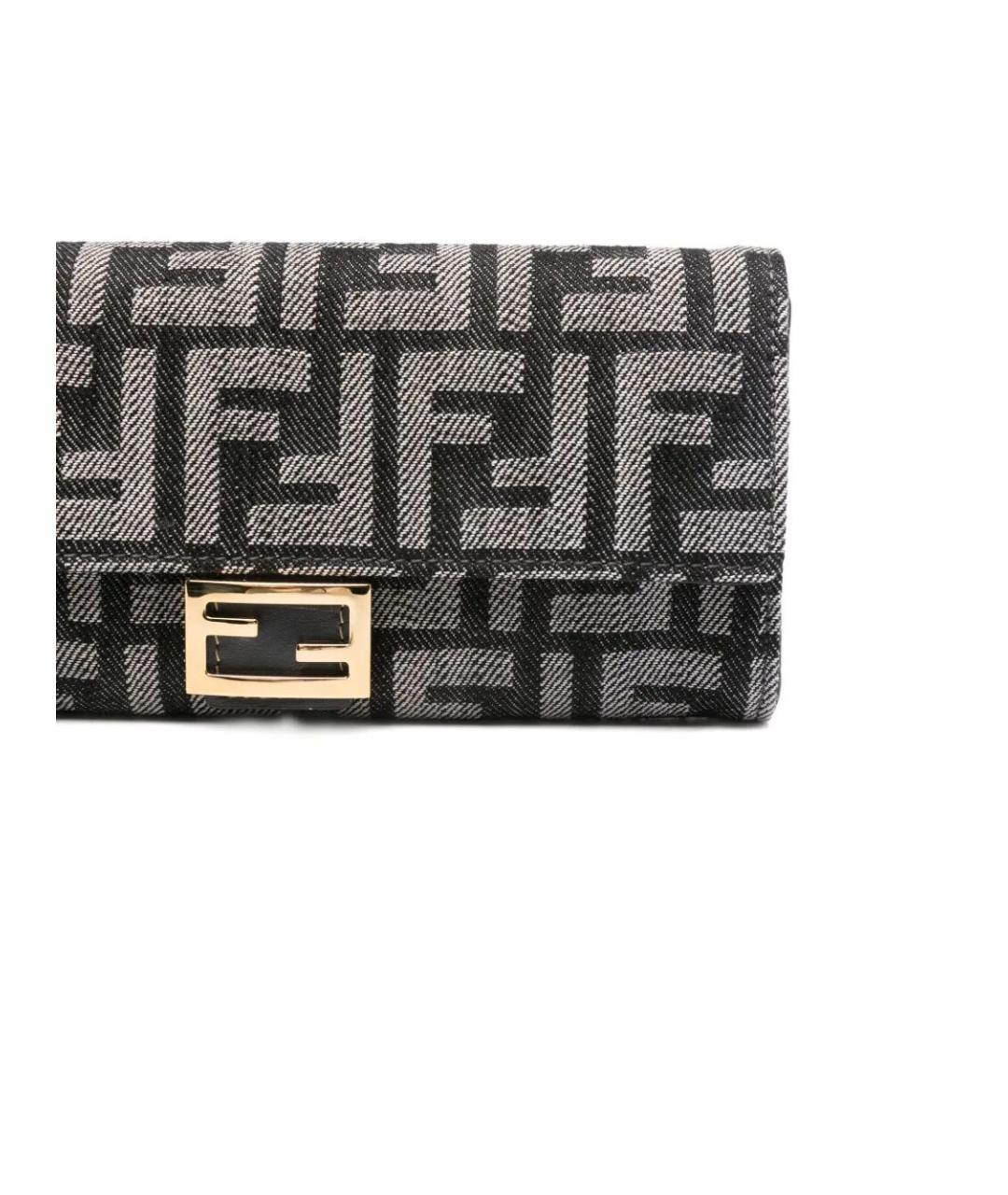 FENDI Мульти хлопковая сумка через плечо, фото 4