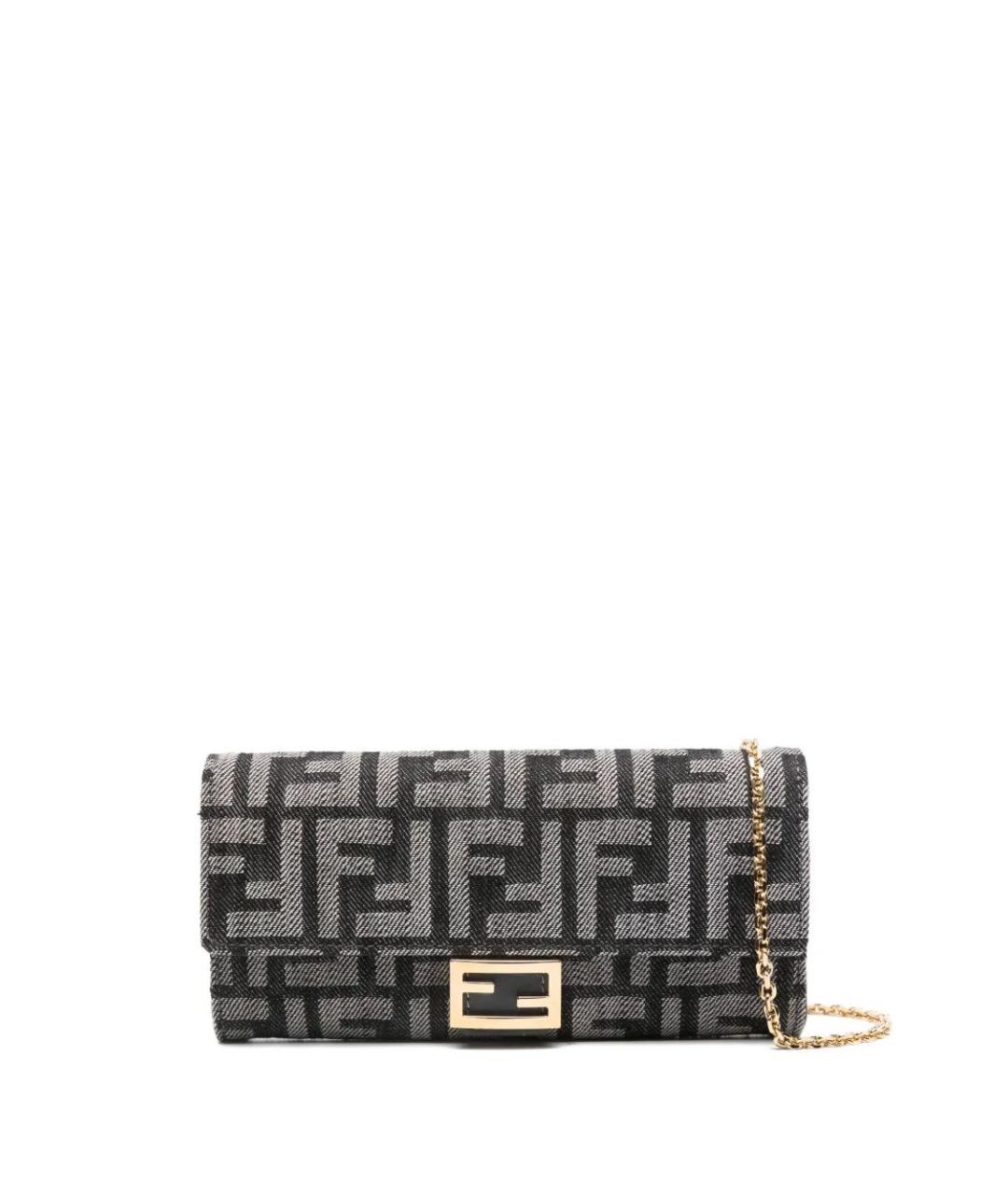 FENDI Мульти хлопковая сумка через плечо, фото 1