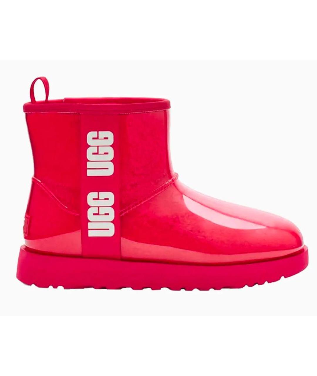 UGG AUSTRALIA Красные ботинки, фото 9