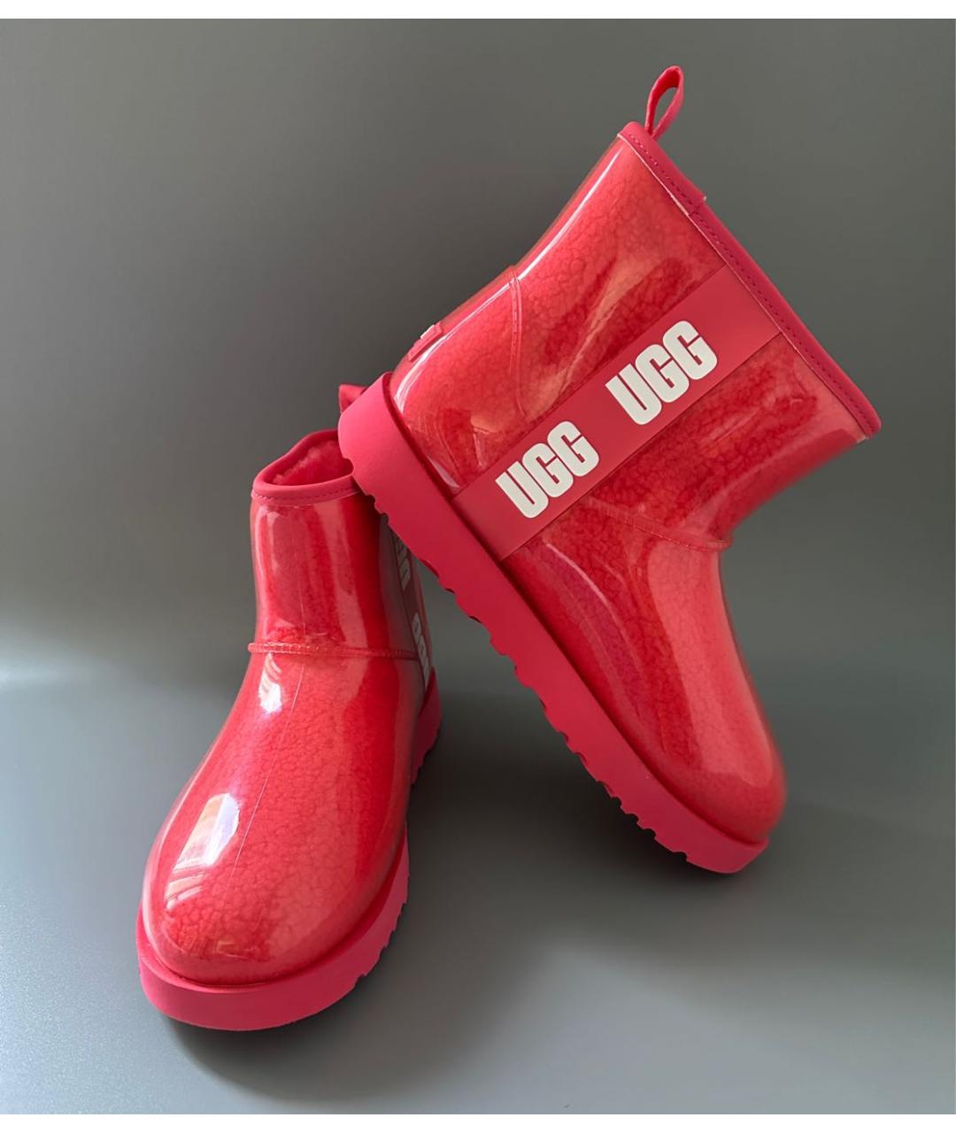 UGG AUSTRALIA Красные ботинки, фото 2