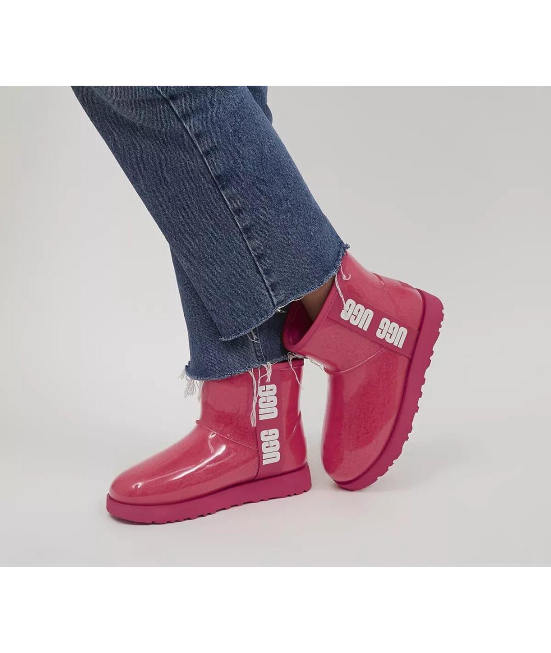 UGG AUSTRALIA Красные ботинки, фото 7