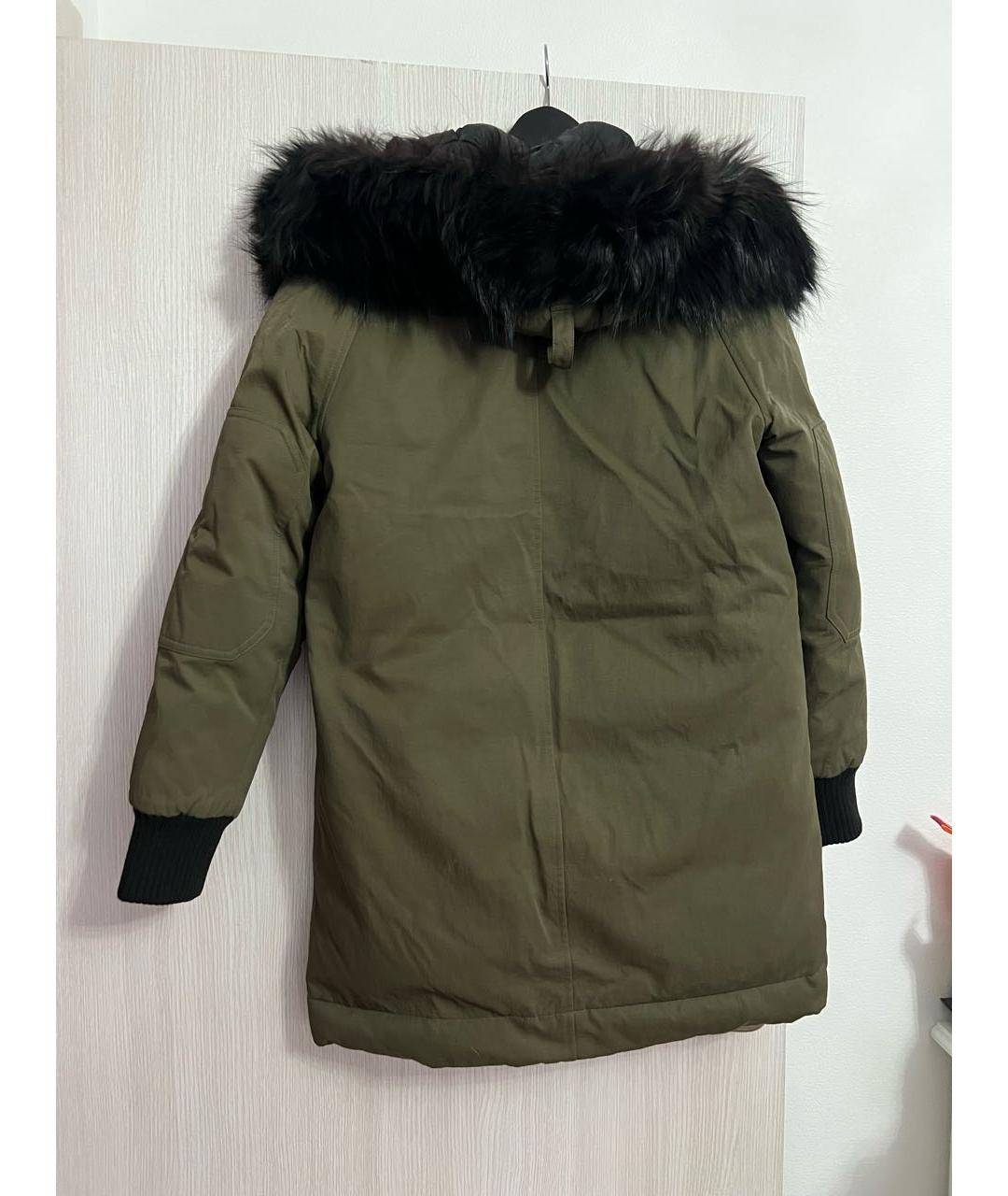 KENZO Зеленая парка, фото 3