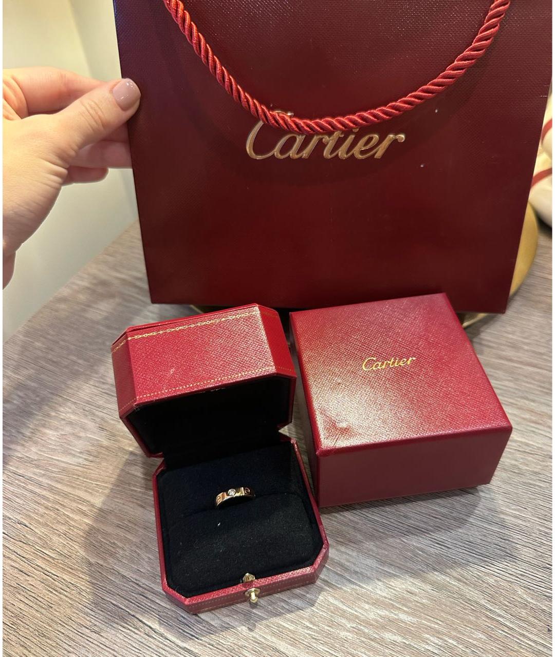 CARTIER Кольцо из розового золота, фото 8