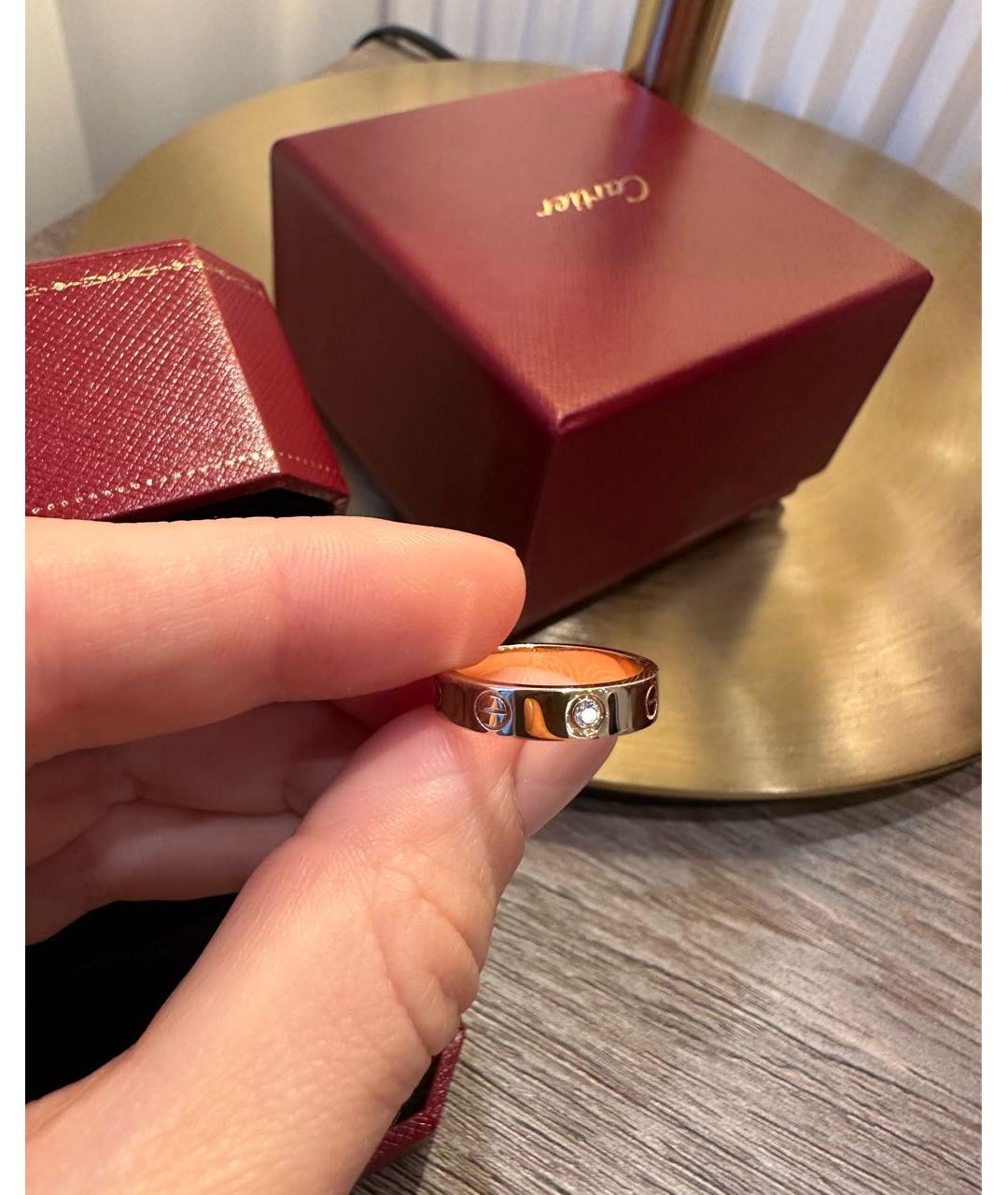 CARTIER Кольцо из розового золота, фото 2