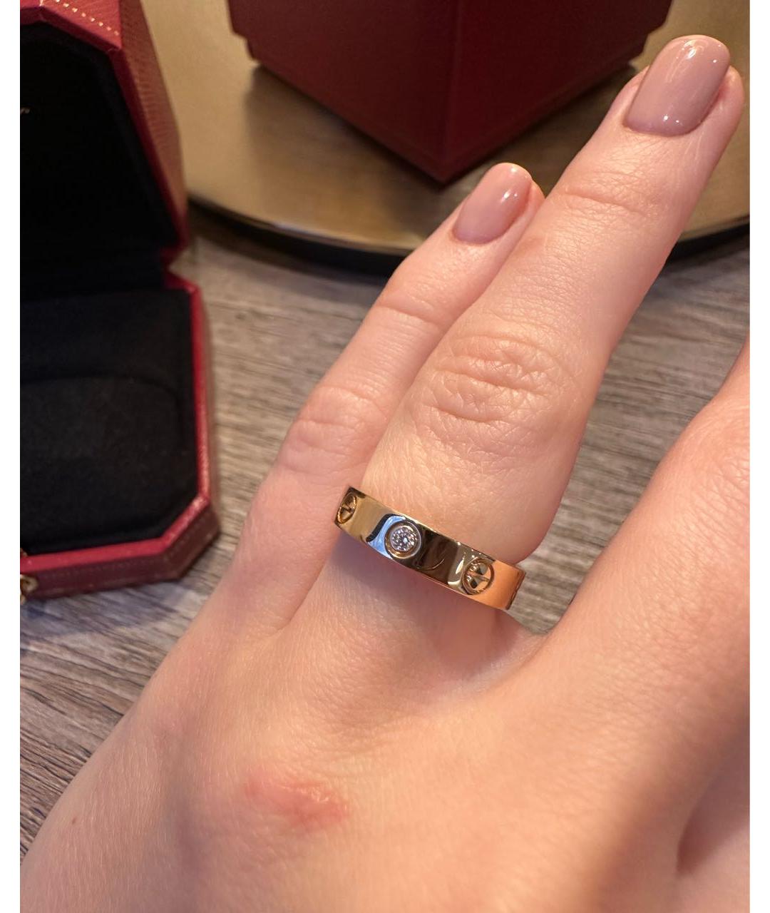 CARTIER Кольцо из розового золота, фото 7