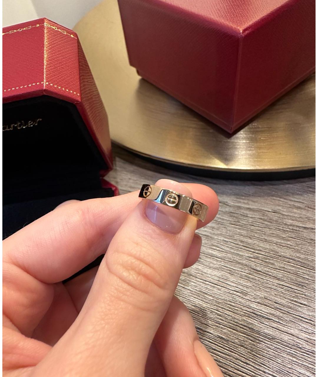CARTIER Кольцо из розового золота, фото 5