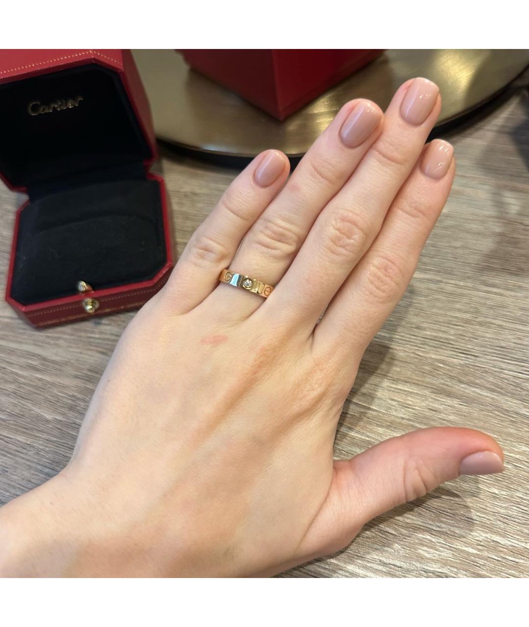 CARTIER Золотое кольцо из розового золота, фото 7