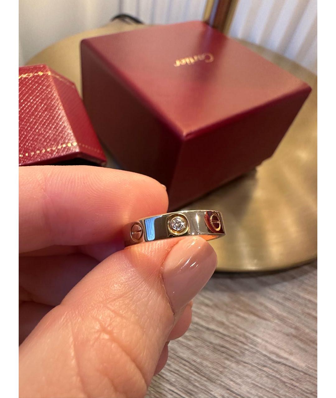 CARTIER Золотое кольцо из розового золота, фото 4