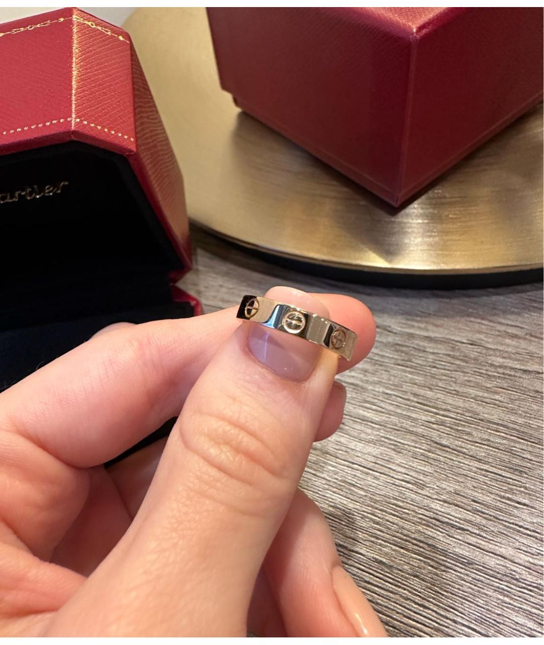 CARTIER Золотое кольцо из розового золота, фото 5