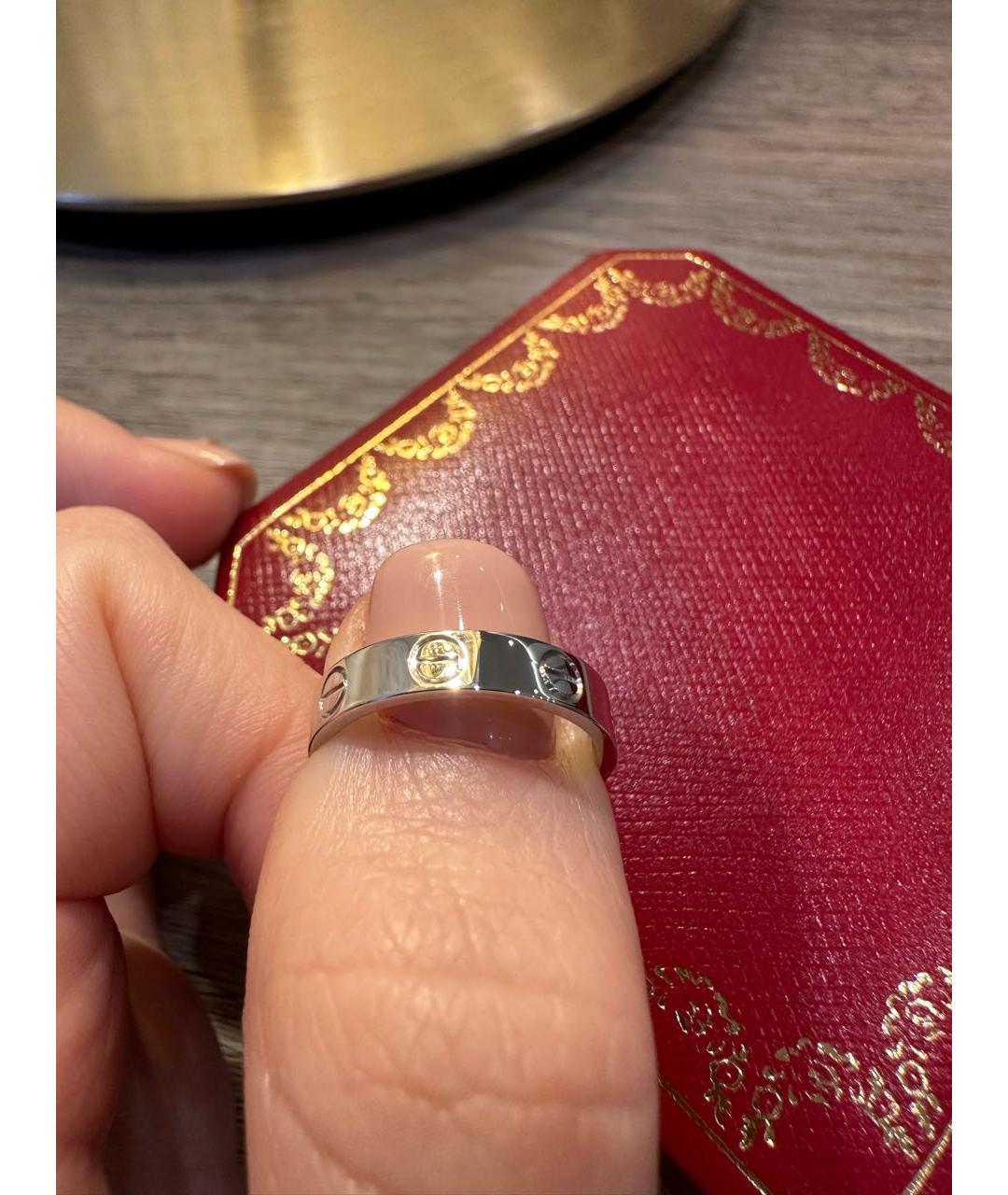 CARTIER Кольцо из белого золота, фото 8