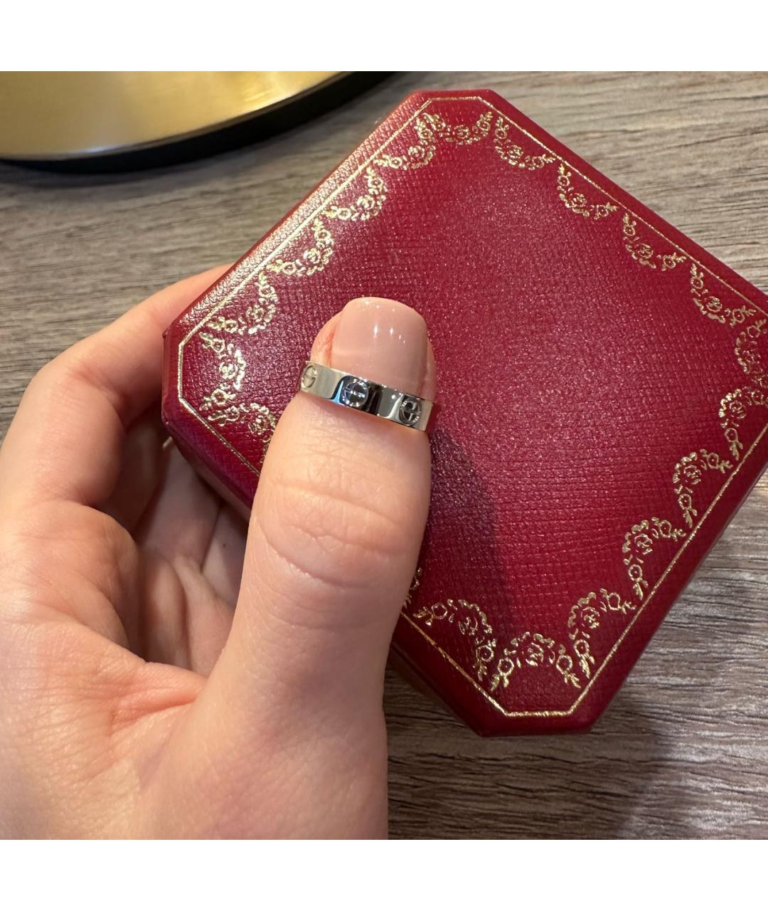 CARTIER Кольцо из белого золота, фото 7