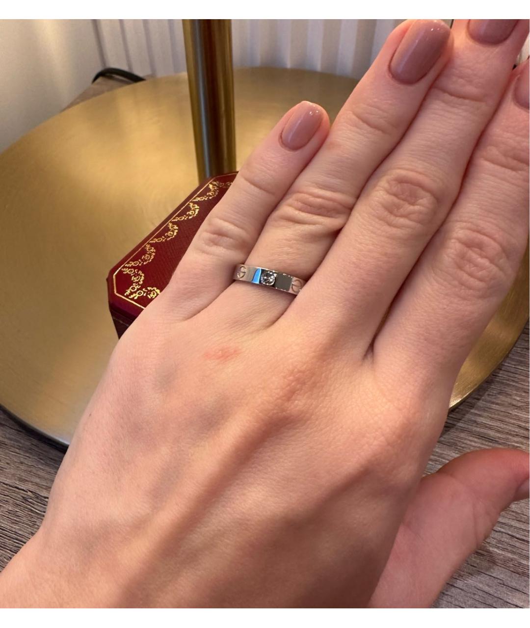 CARTIER Кольцо из белого золота, фото 4