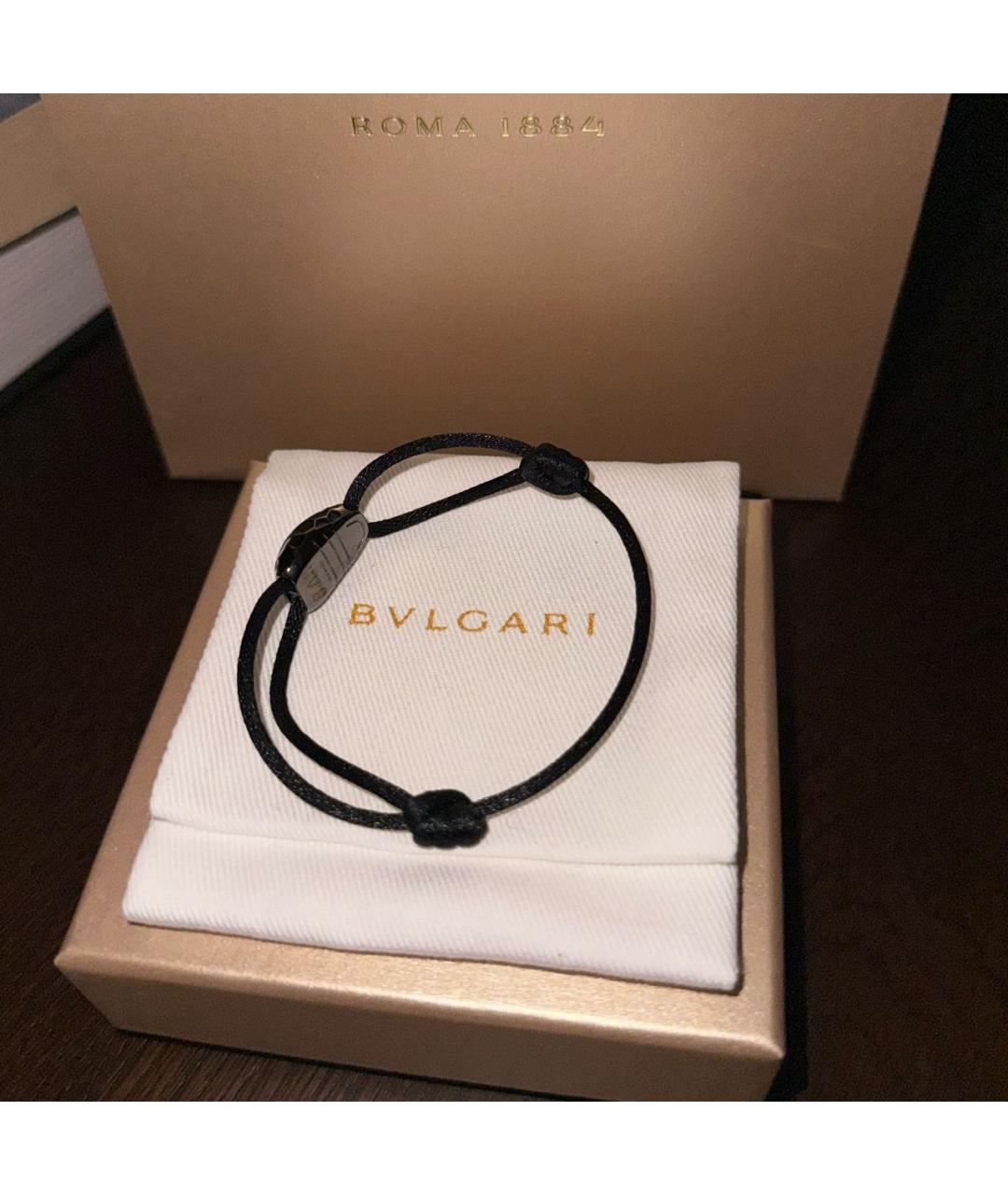 BVLGARI Черный браслет, фото 3
