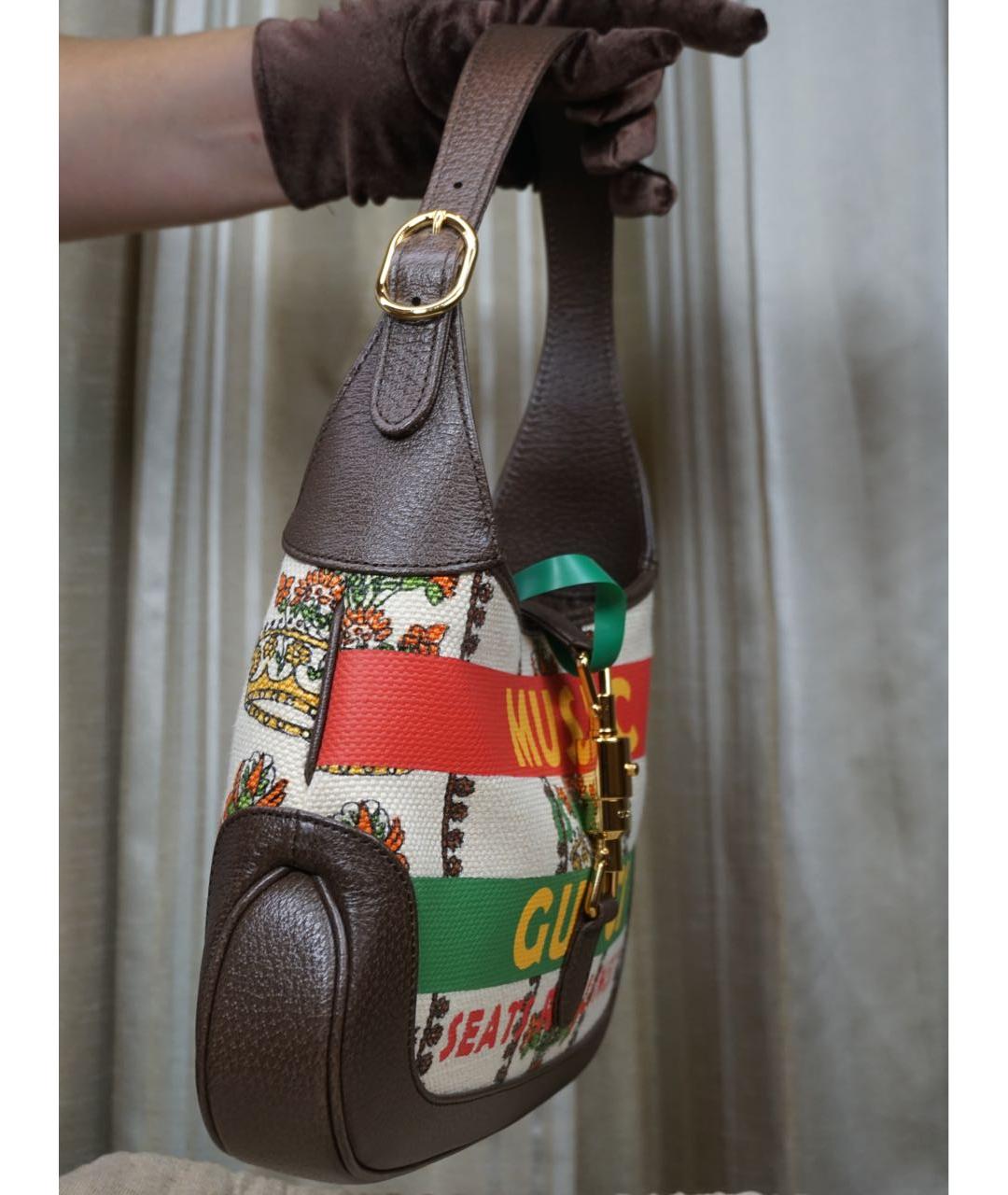 GUCCI Мульти кожаная сумка с короткими ручками, фото 4