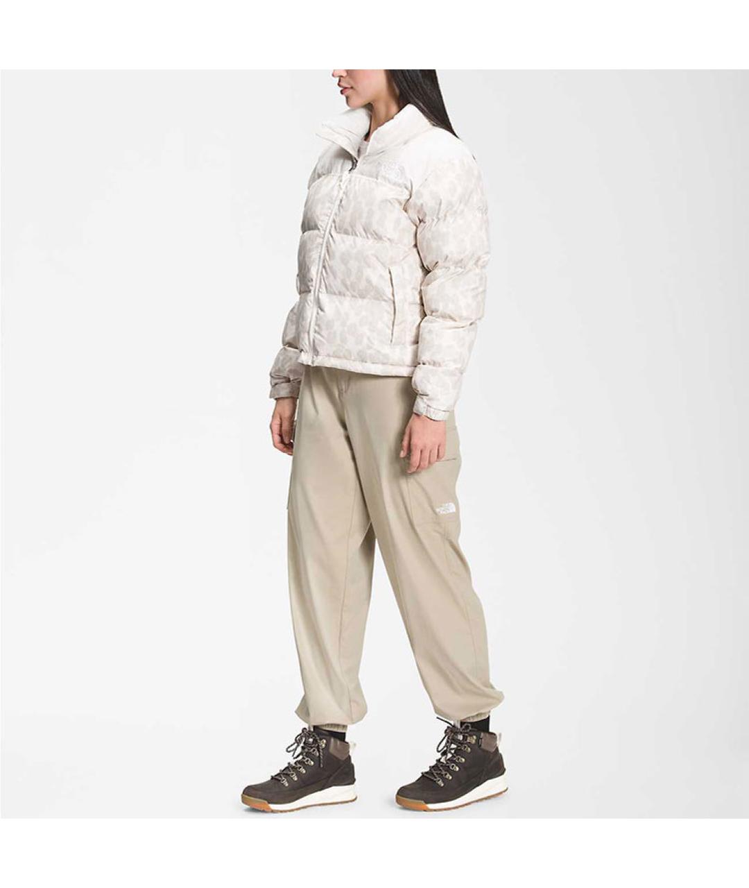 THE NORTH FACE Белый полиамидовый пуховик, фото 5