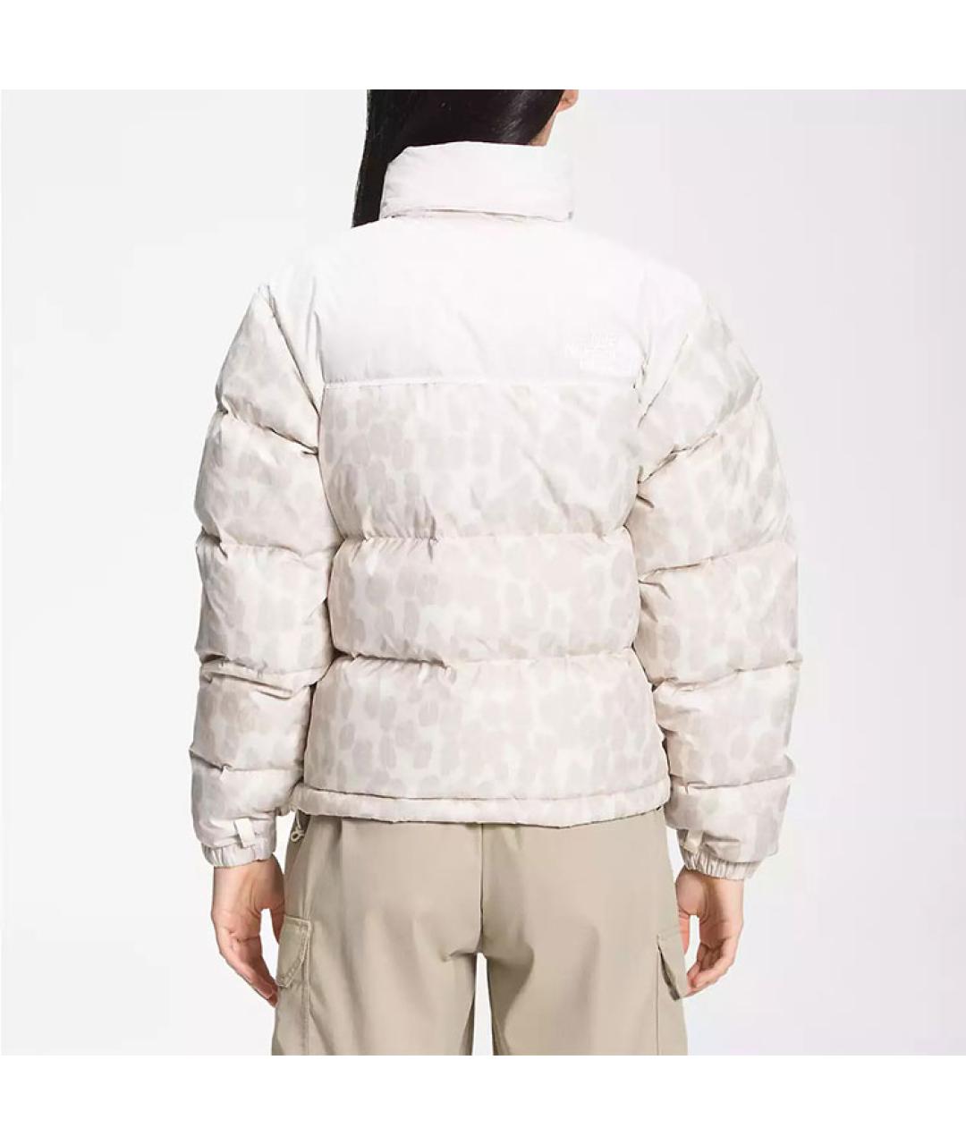 THE NORTH FACE Белый полиамидовый пуховик, фото 4