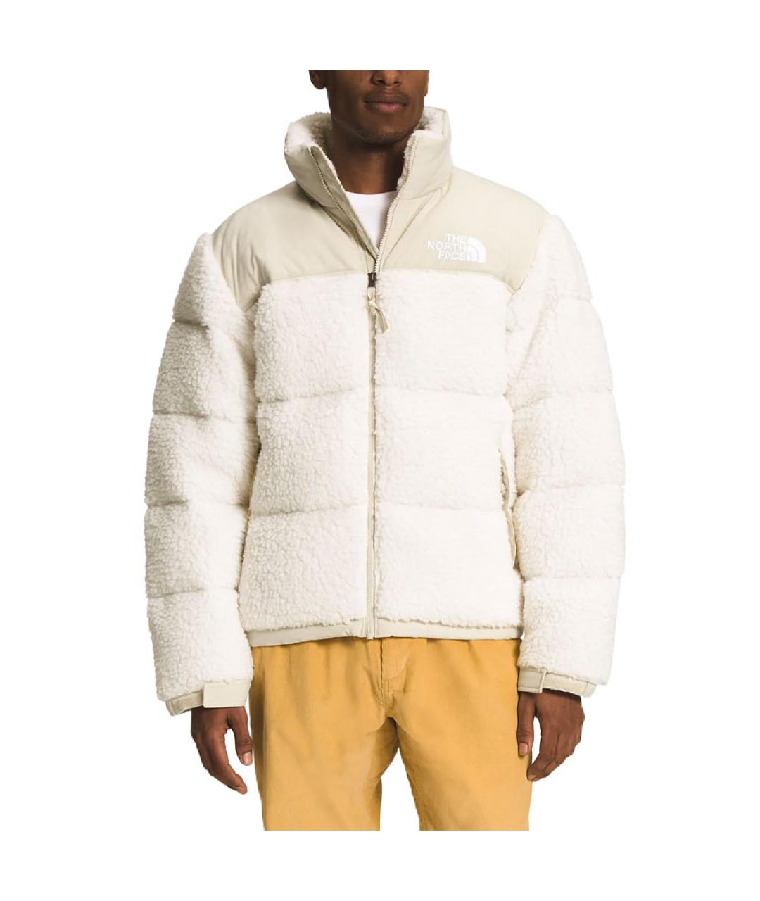 THE NORTH FACE Бежевый полиэстеровый пуховик, фото 2