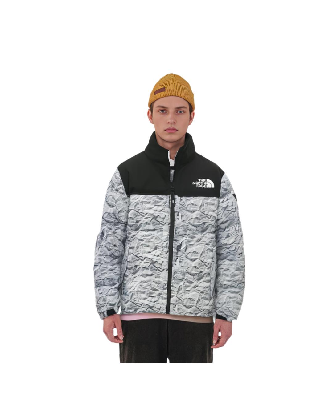 THE NORTH FACE Серебрянный пуховик, фото 3