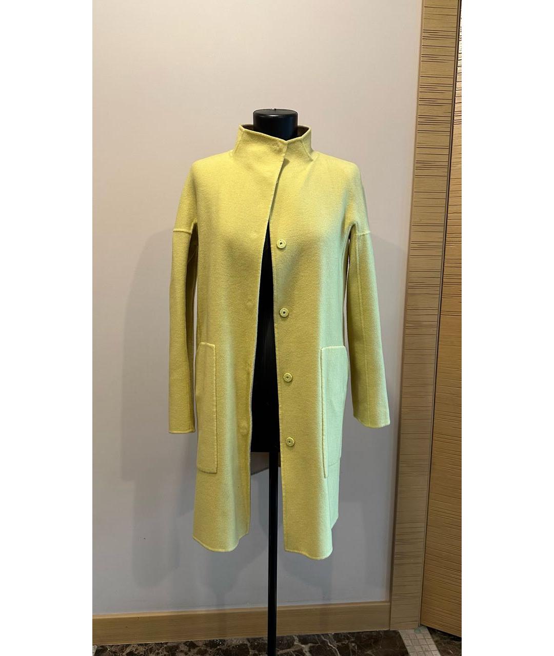 MAX MARA Бежевое шерстяное пальто, фото 8