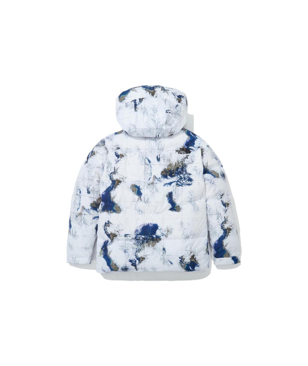 THE NORTH FACE Белый пуховик, фото 2