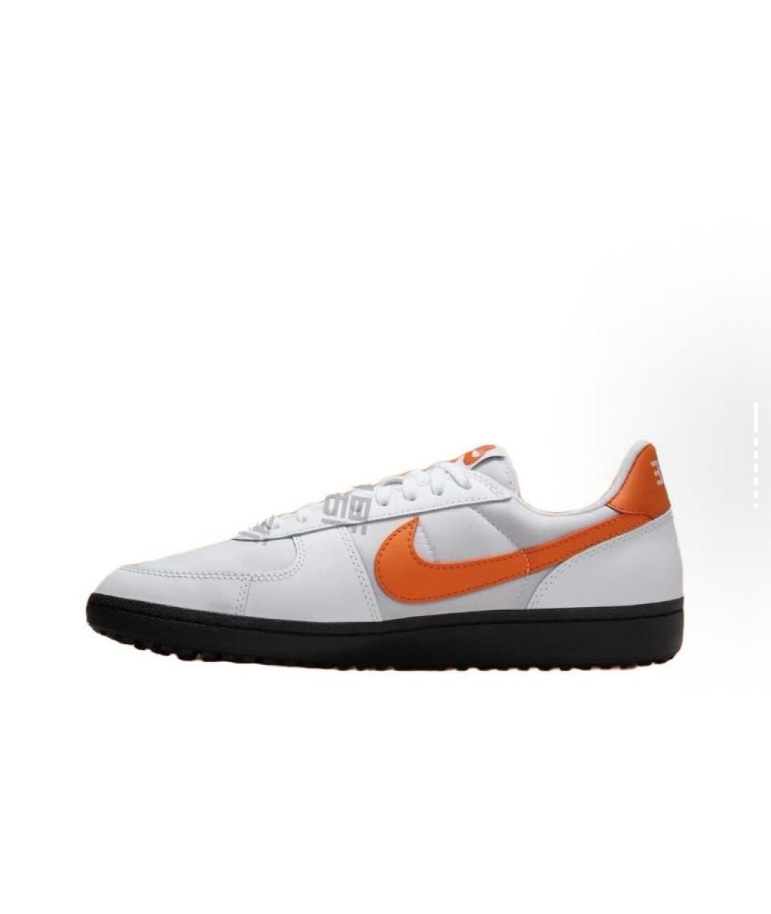 NIKE Серые текстильные низкие кроссовки / кеды, фото 2