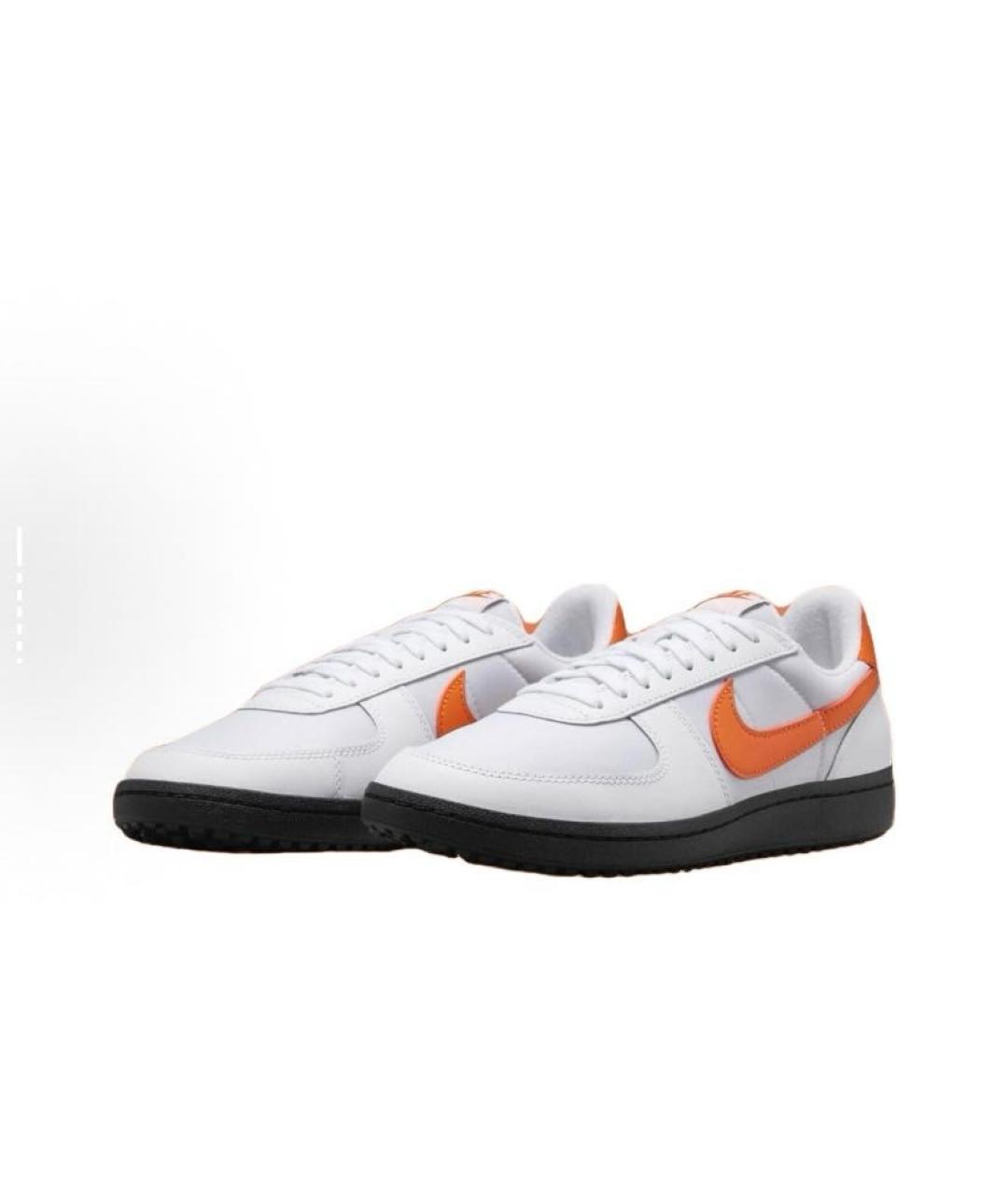 NIKE Серые текстильные низкие кроссовки / кеды, фото 3
