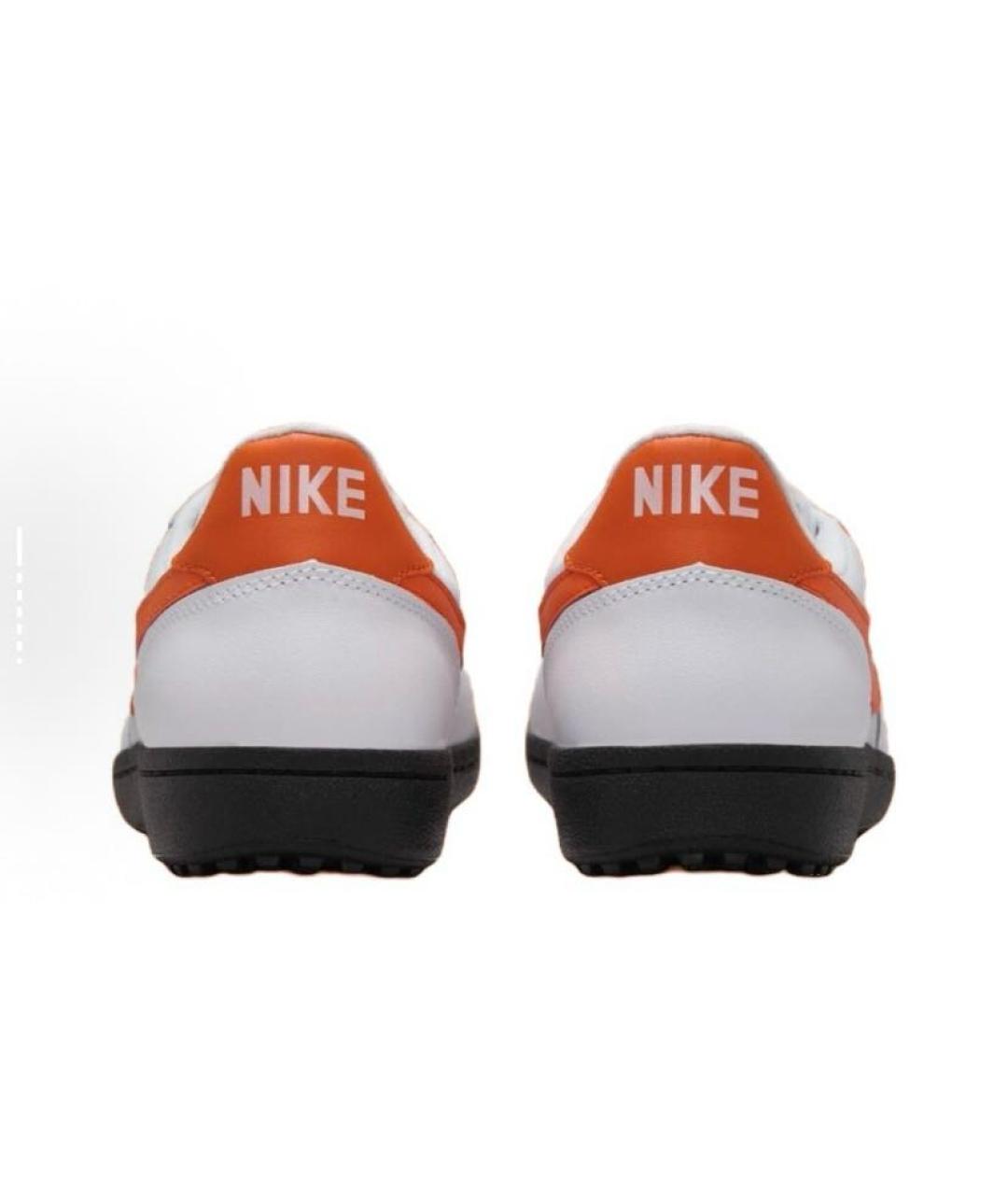 NIKE Серые текстильные низкие кроссовки / кеды, фото 5