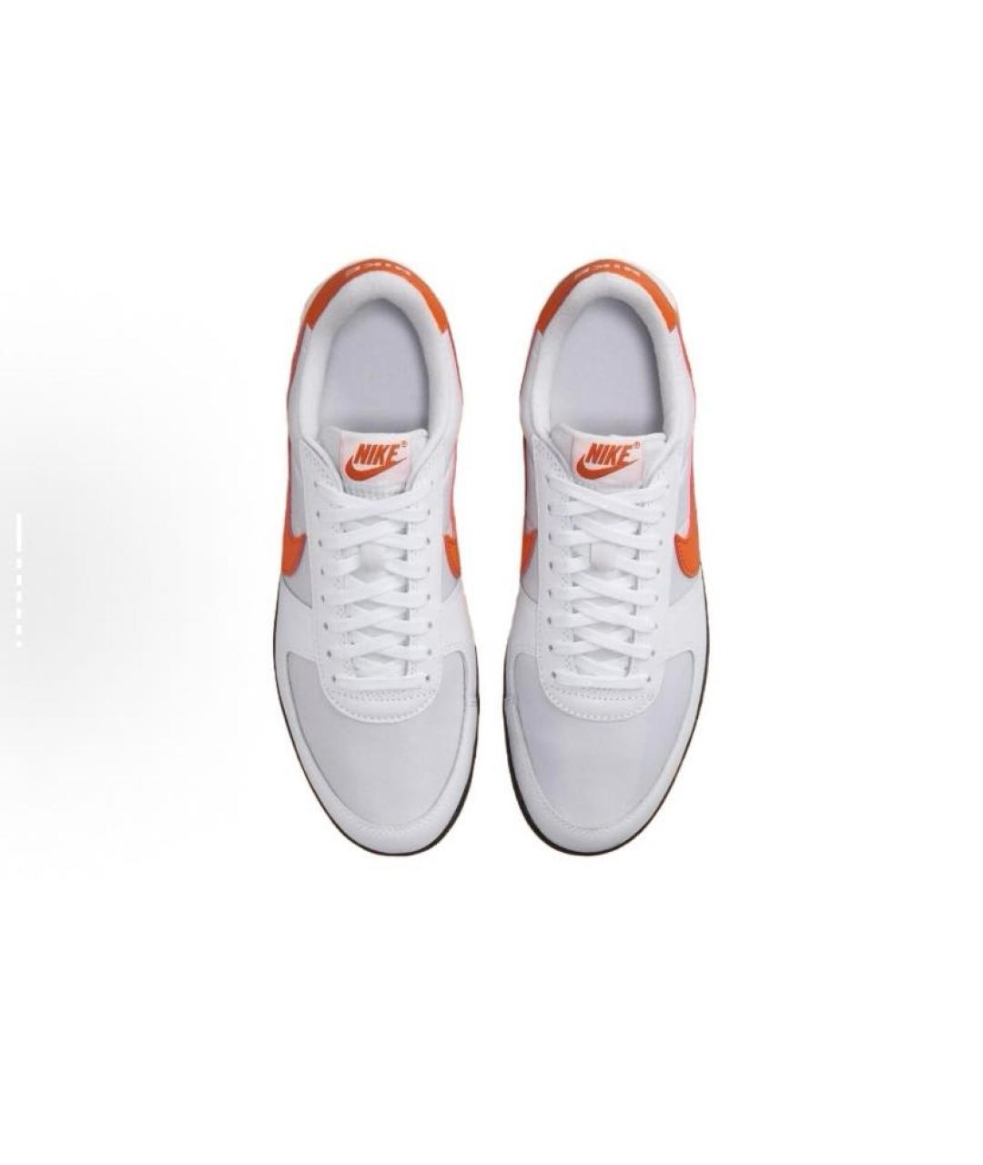 NIKE Серые текстильные низкие кроссовки / кеды, фото 4