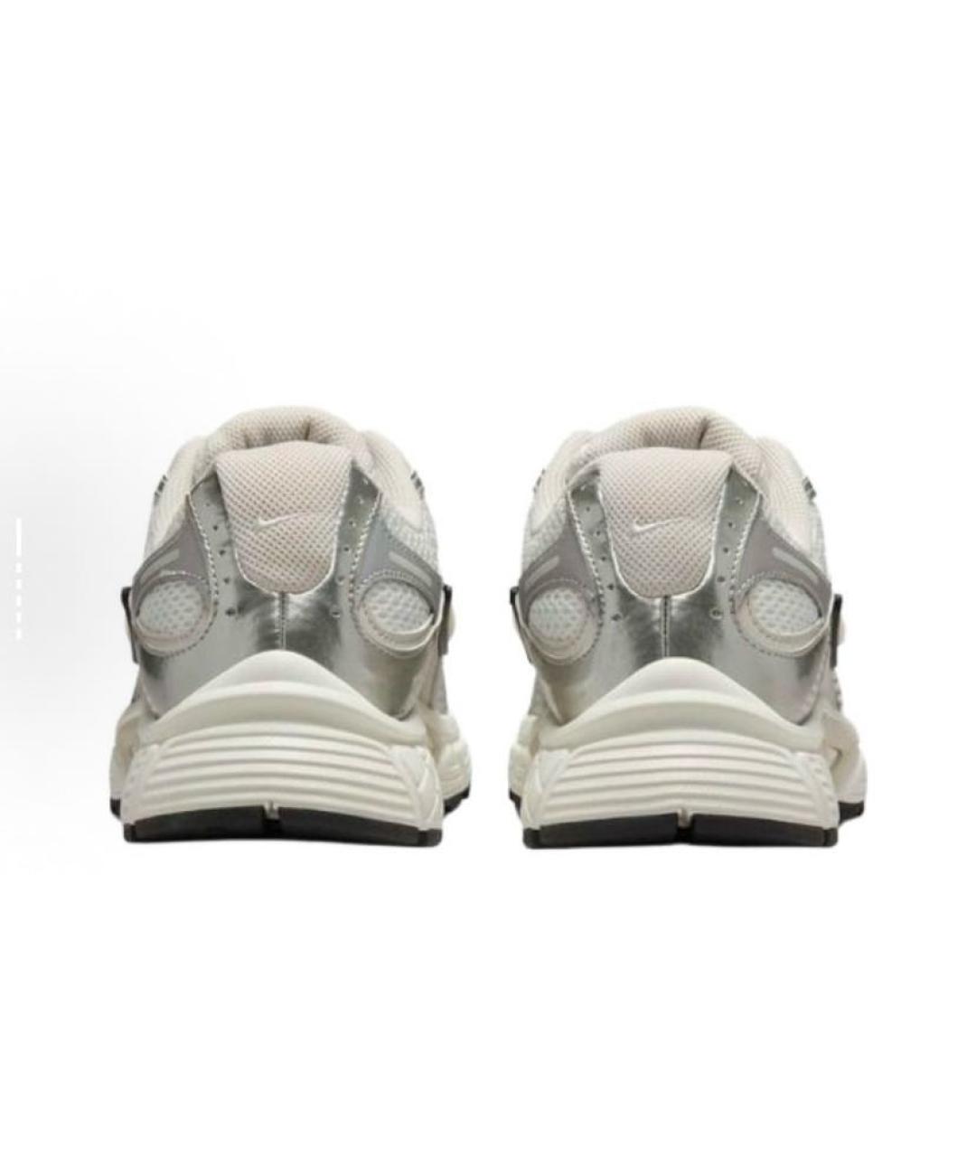 NIKE Бежевые текстильные низкие кроссовки / кеды, фото 5