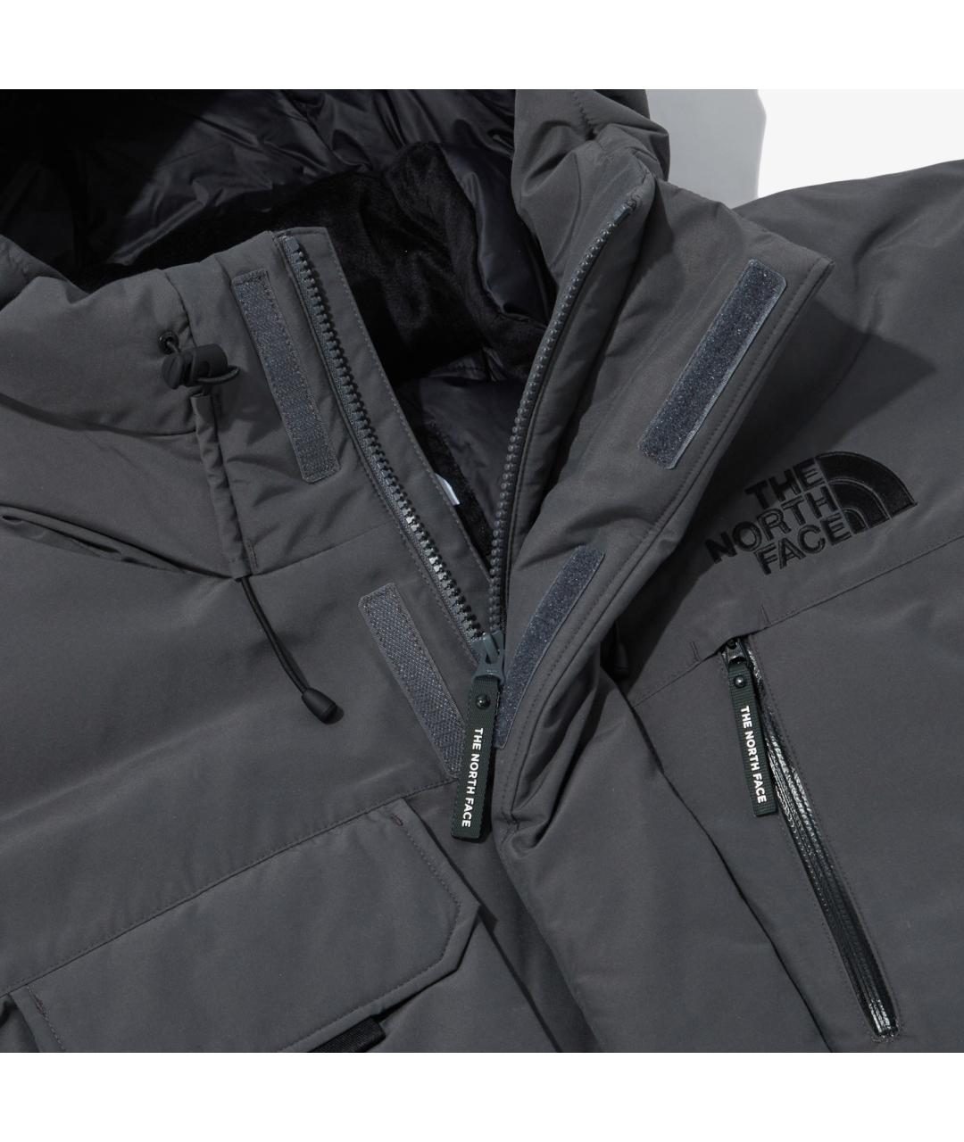 THE NORTH FACE Серый пуховик, фото 4