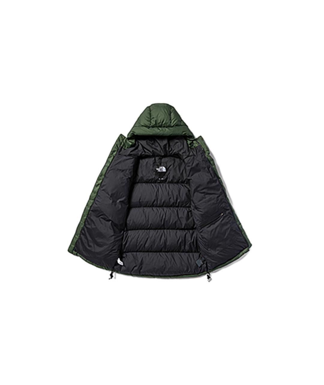 THE NORTH FACE Зеленый пуховик, фото 3