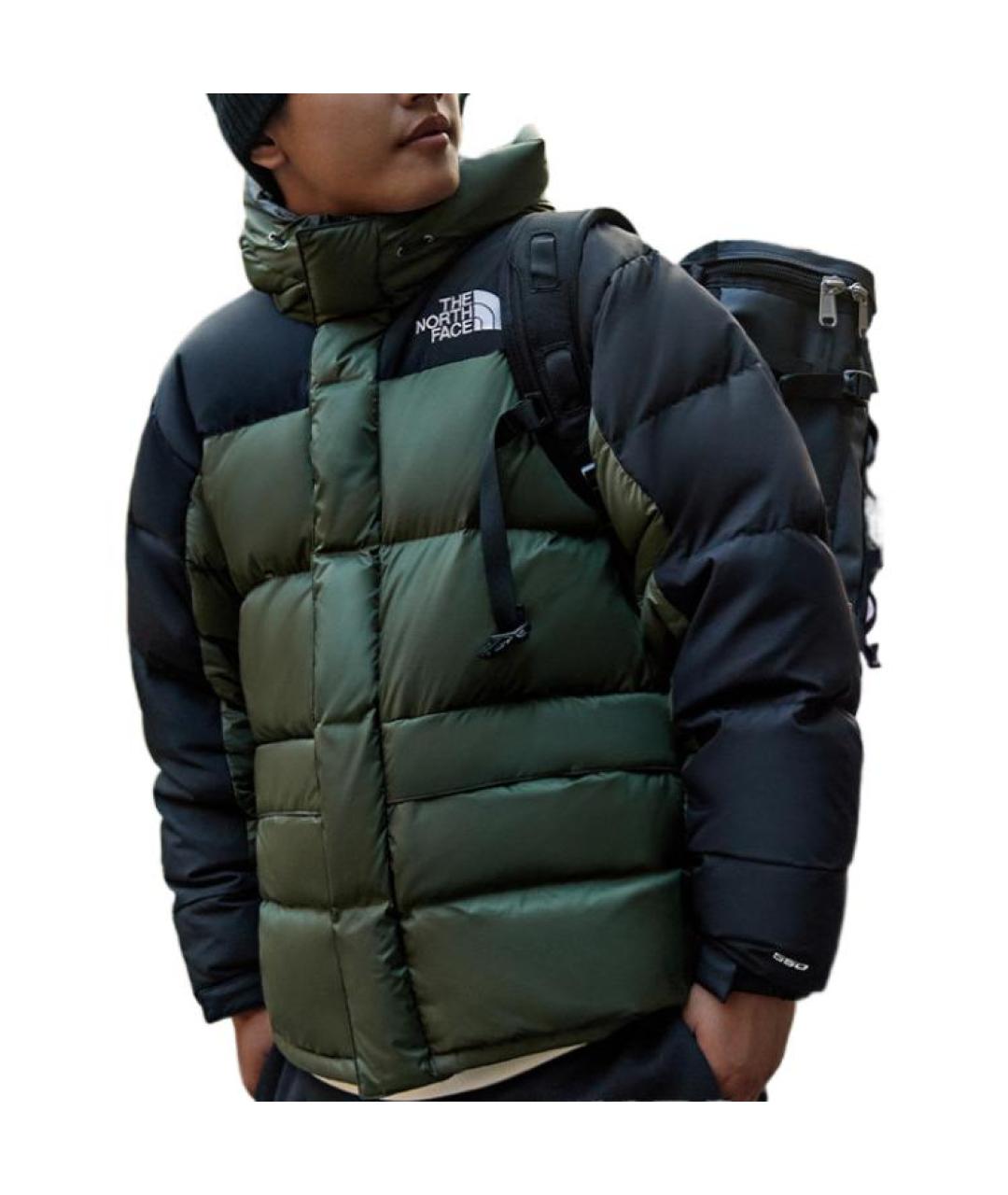 THE NORTH FACE Зеленый пуховик, фото 5