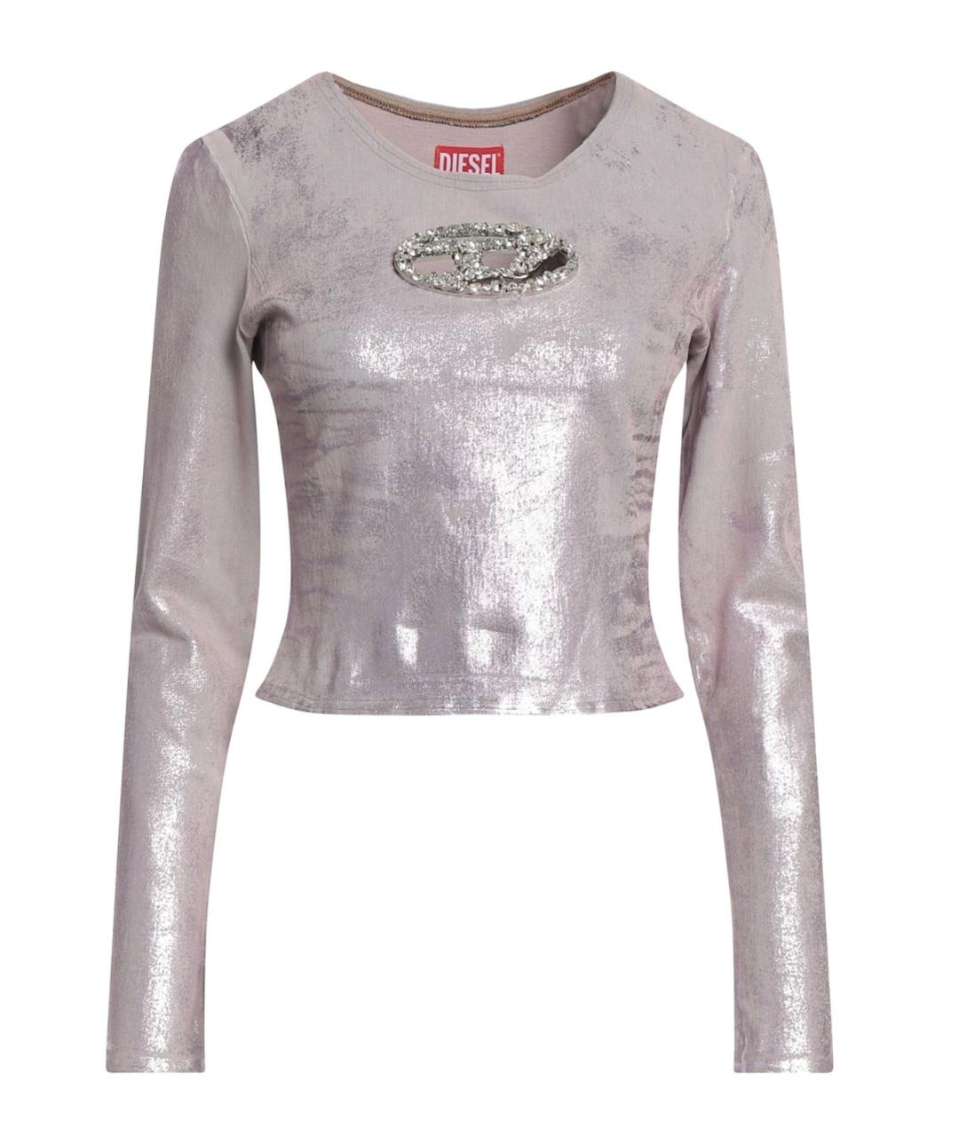 DIESEL Розовая хлопковая блузы, фото 1