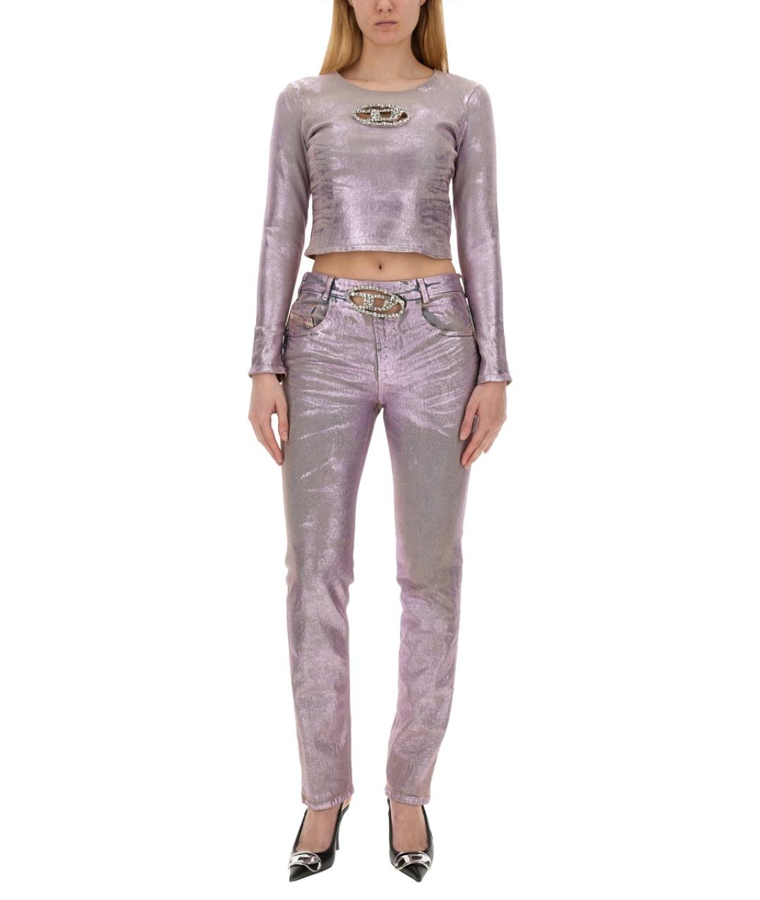 DIESEL Розовая хлопковая блузы, фото 3