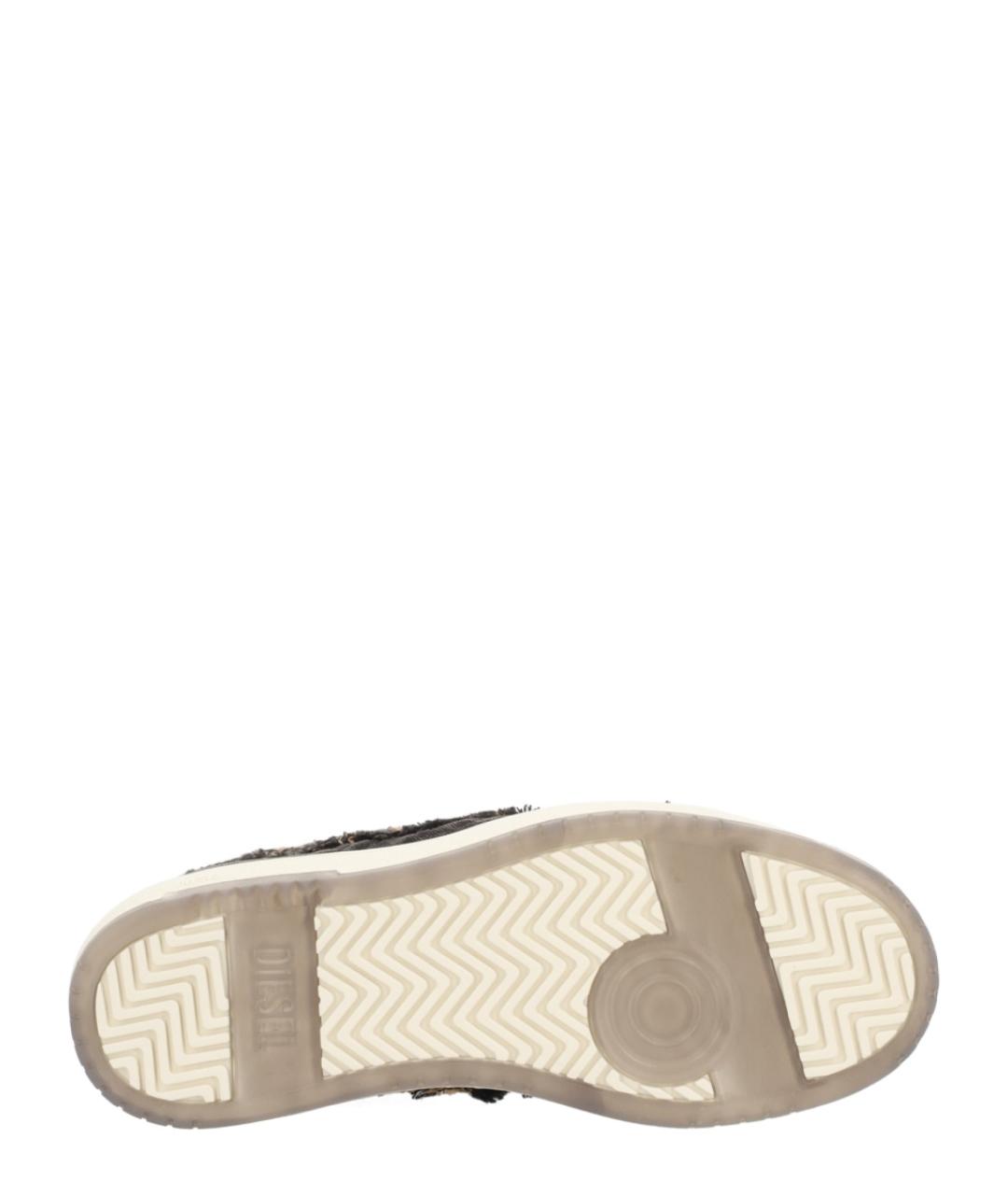 DIESEL Мульти текстильные низкие кроссовки / кеды, фото 6