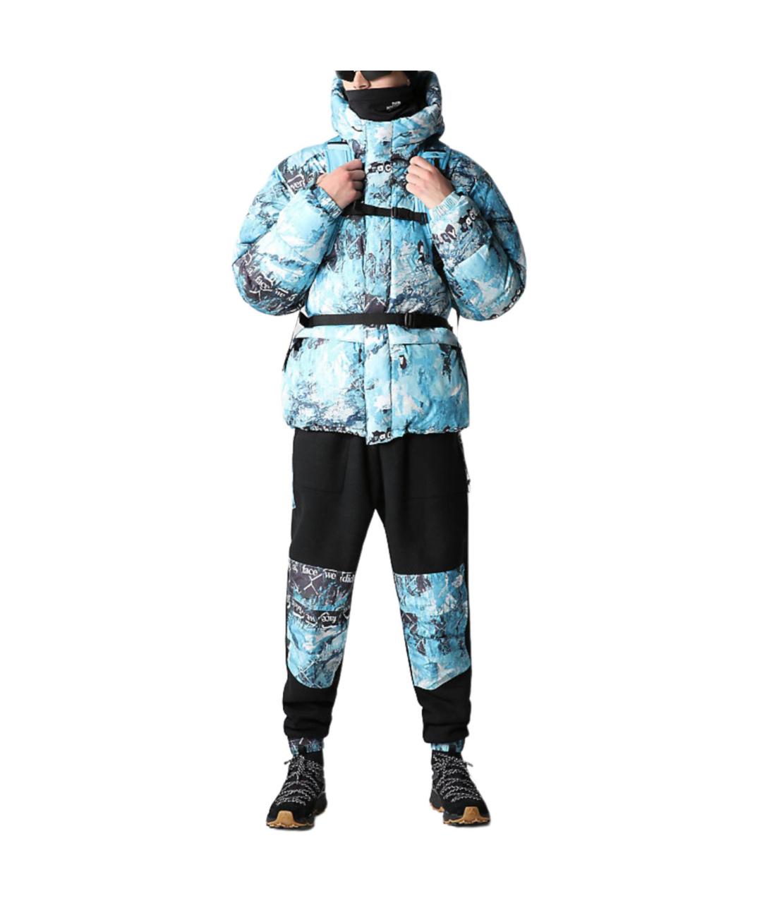 THE NORTH FACE Синий пуховик, фото 5