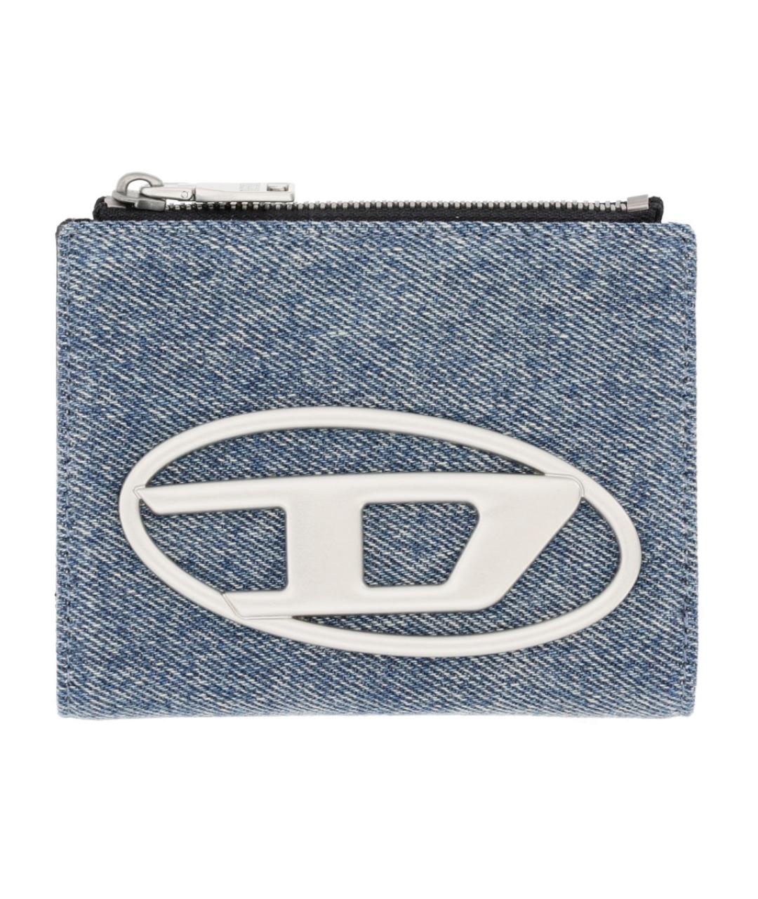 DIESEL Синий кошелек, фото 1